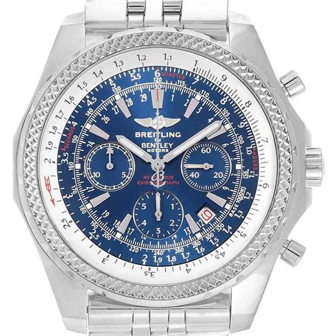 breitling for bentley blue face|used Bentley Breitling for sale.